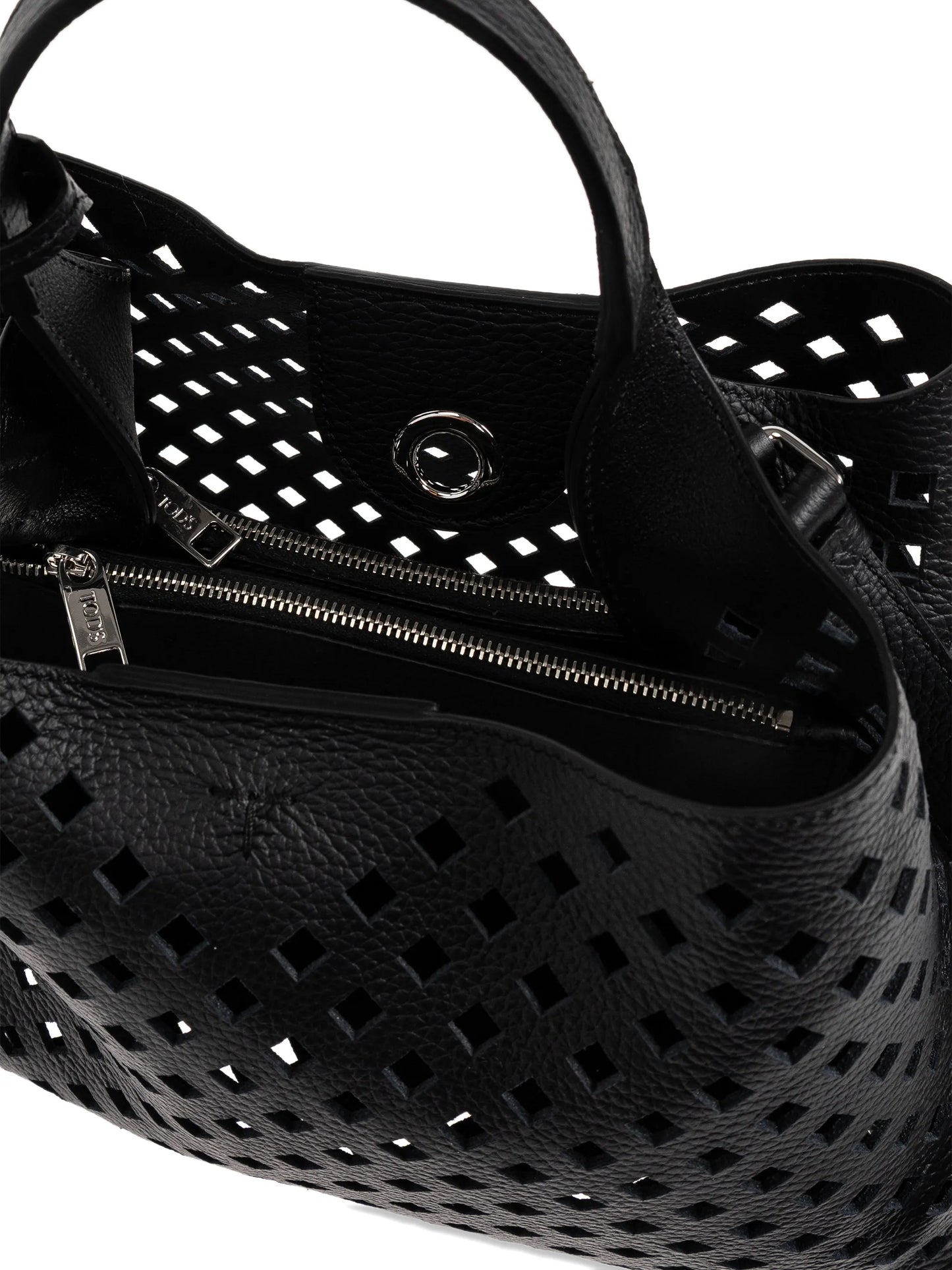 Micro Apa perforated-leather tote bag