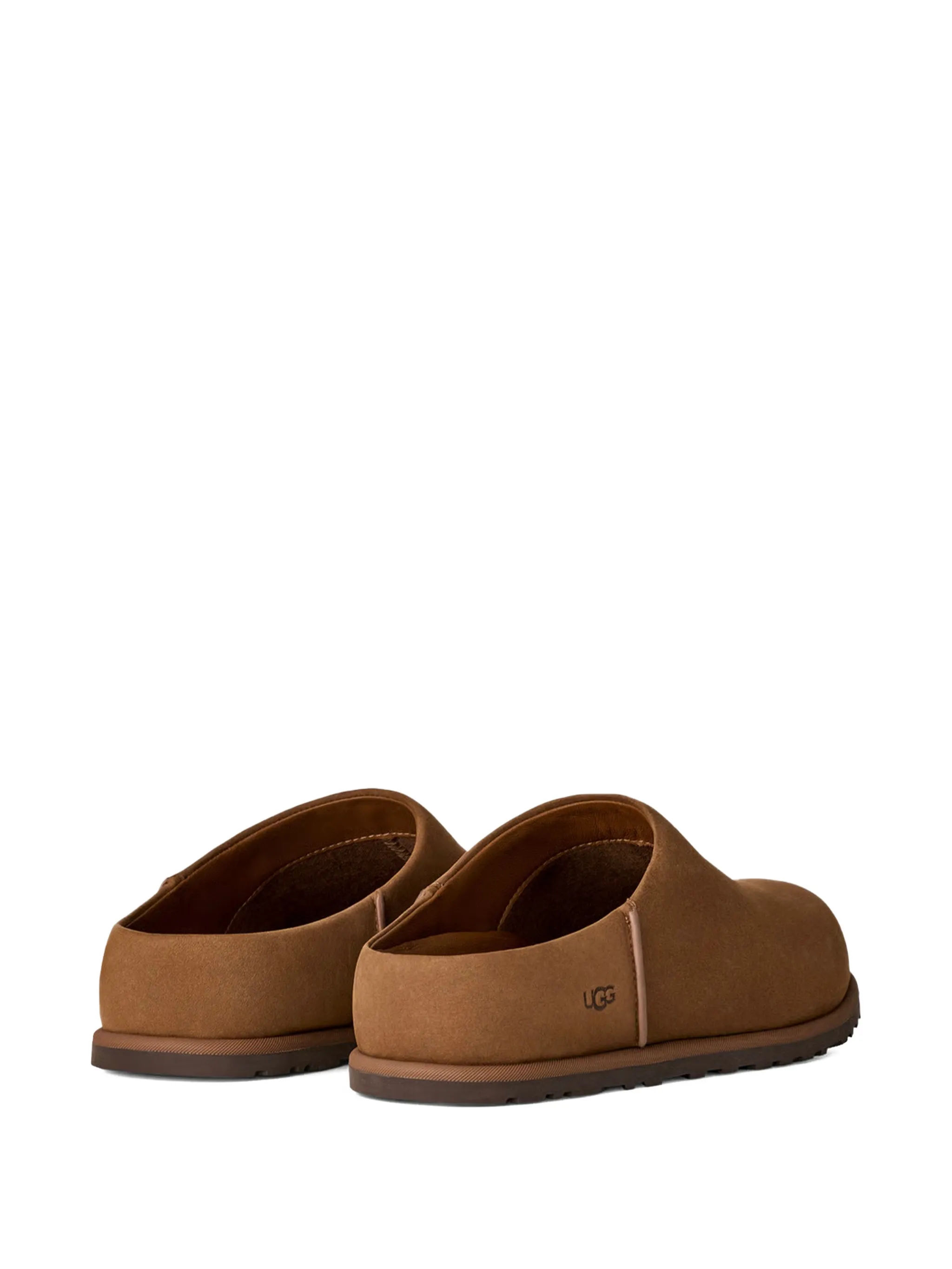 Otzo clogs leather slides
