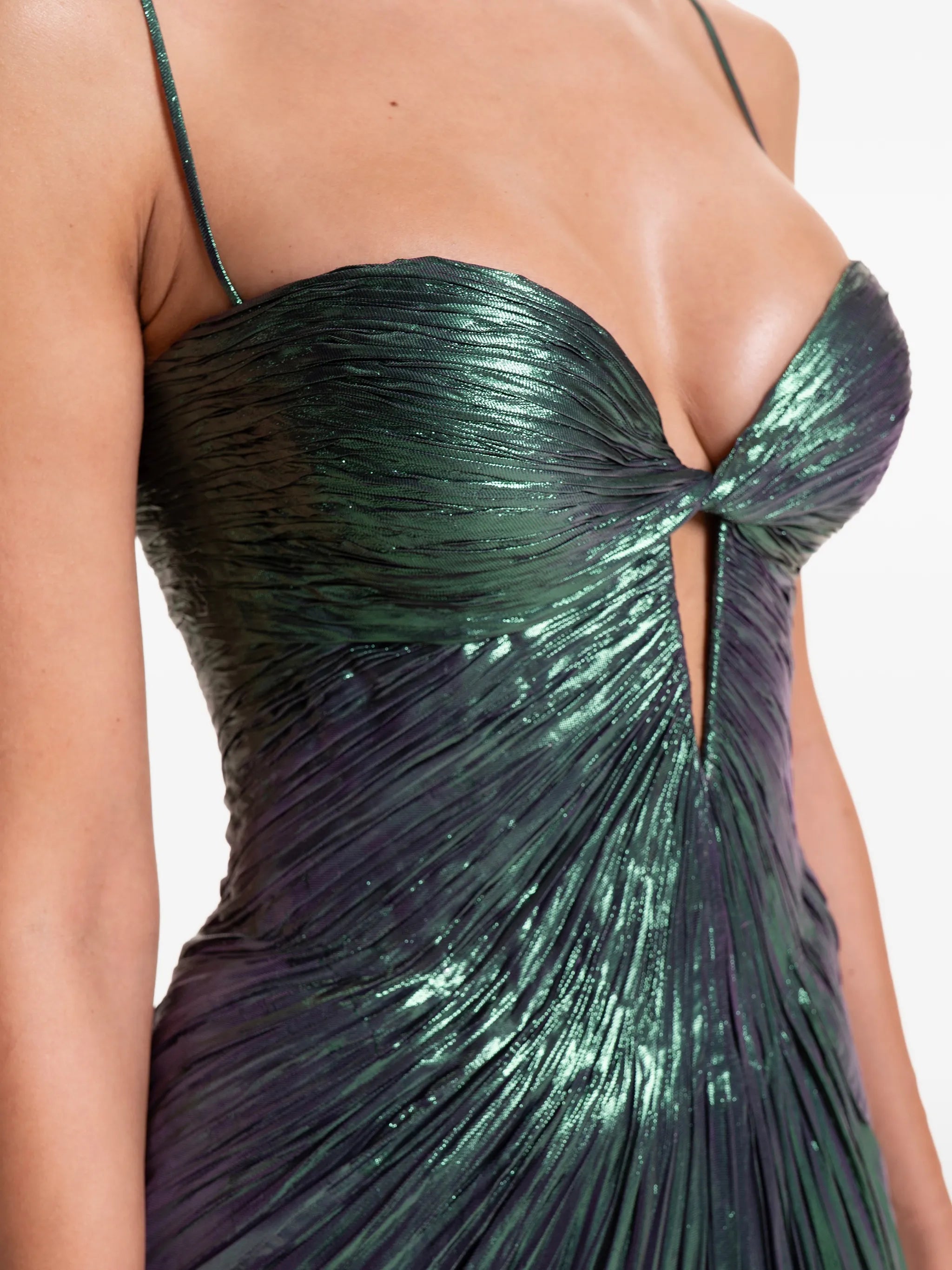 Mirren twistdetail maxi dress