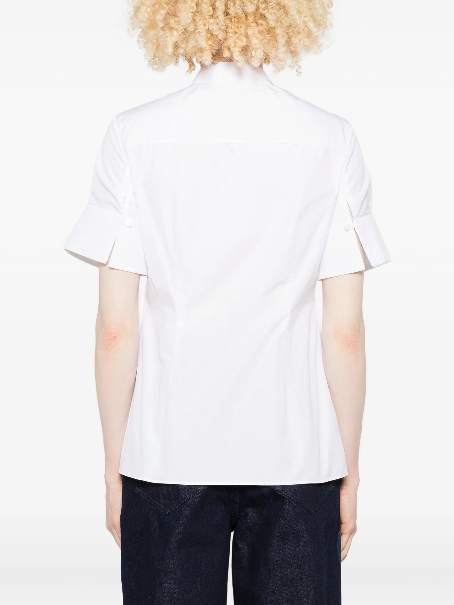 appliqué short-sleeve shirt