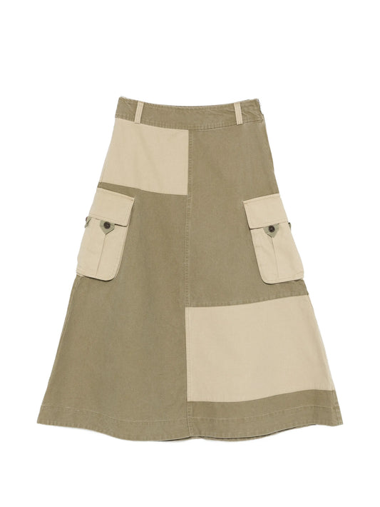 Marcelle Barn maxi skirt
