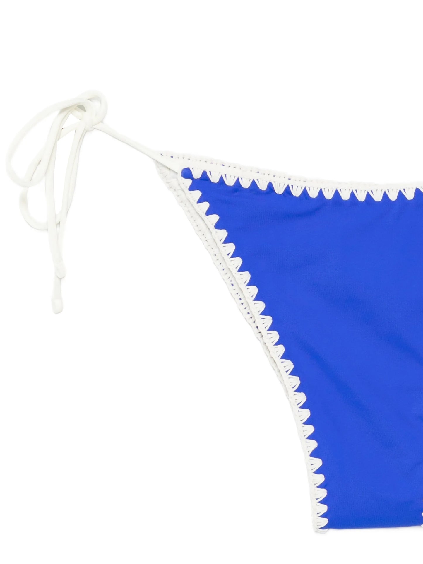 Lucy crochet-trim bikini bottom
