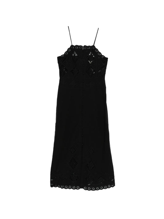 Nelsane buttoned midi dress