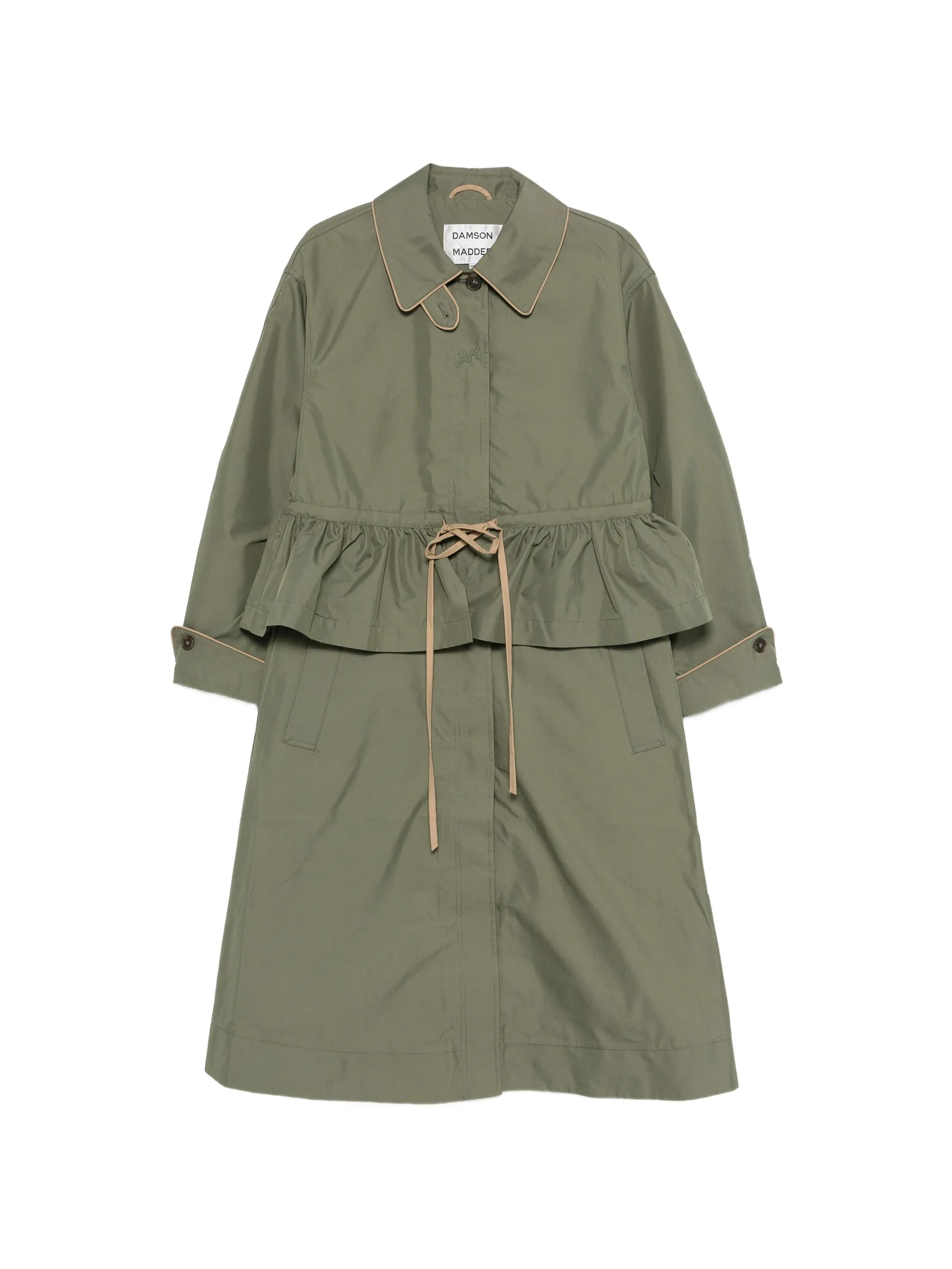 Myrtle ruffled coat