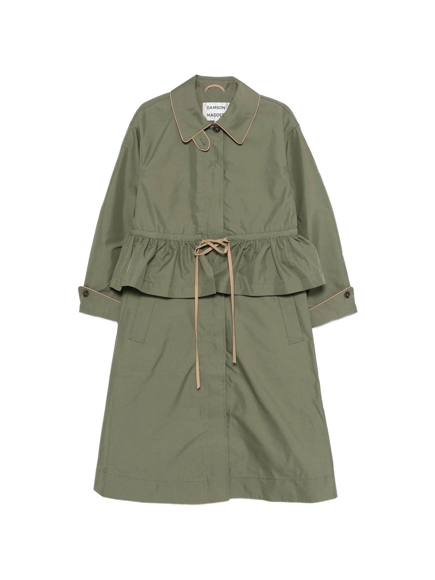 Myrtle ruffled coat