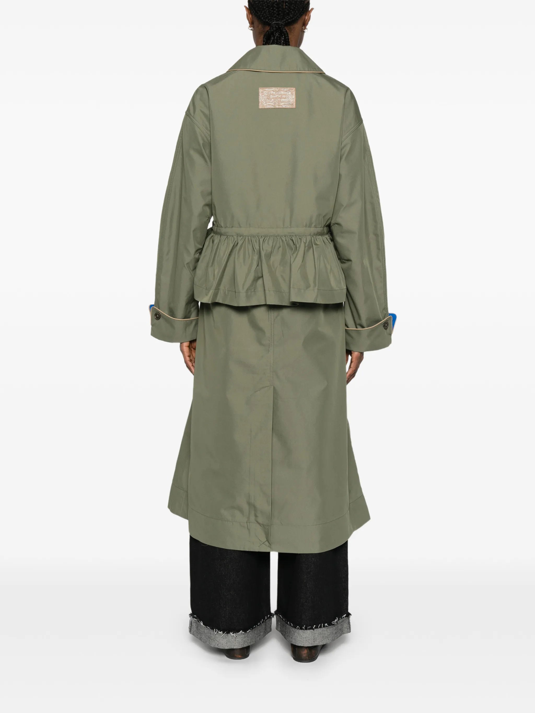 Myrtle ruffled coat