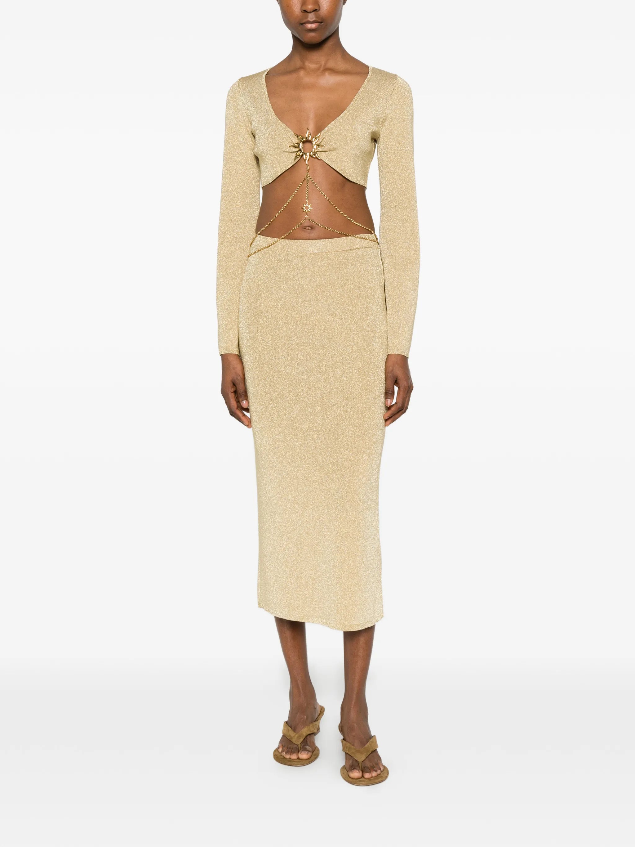 Sun knit skirt