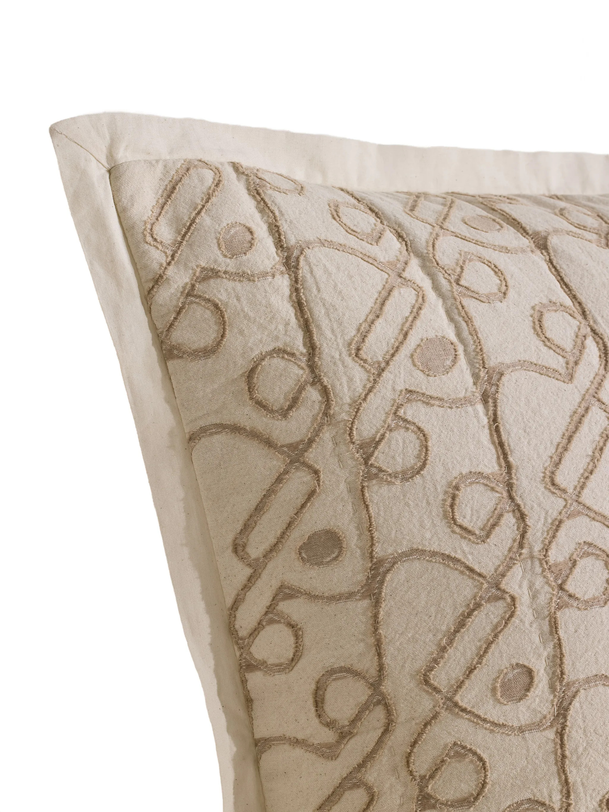 Tilney embroidered pillow sham