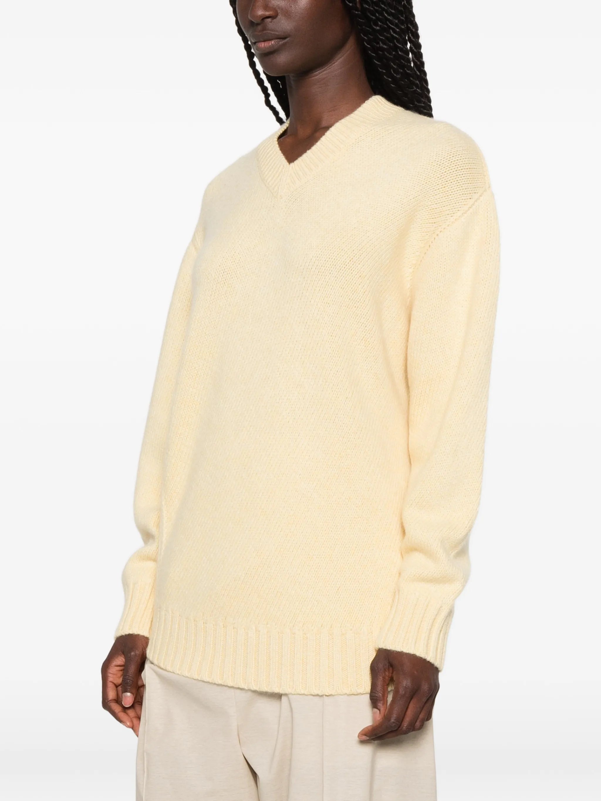 V-neck sweater