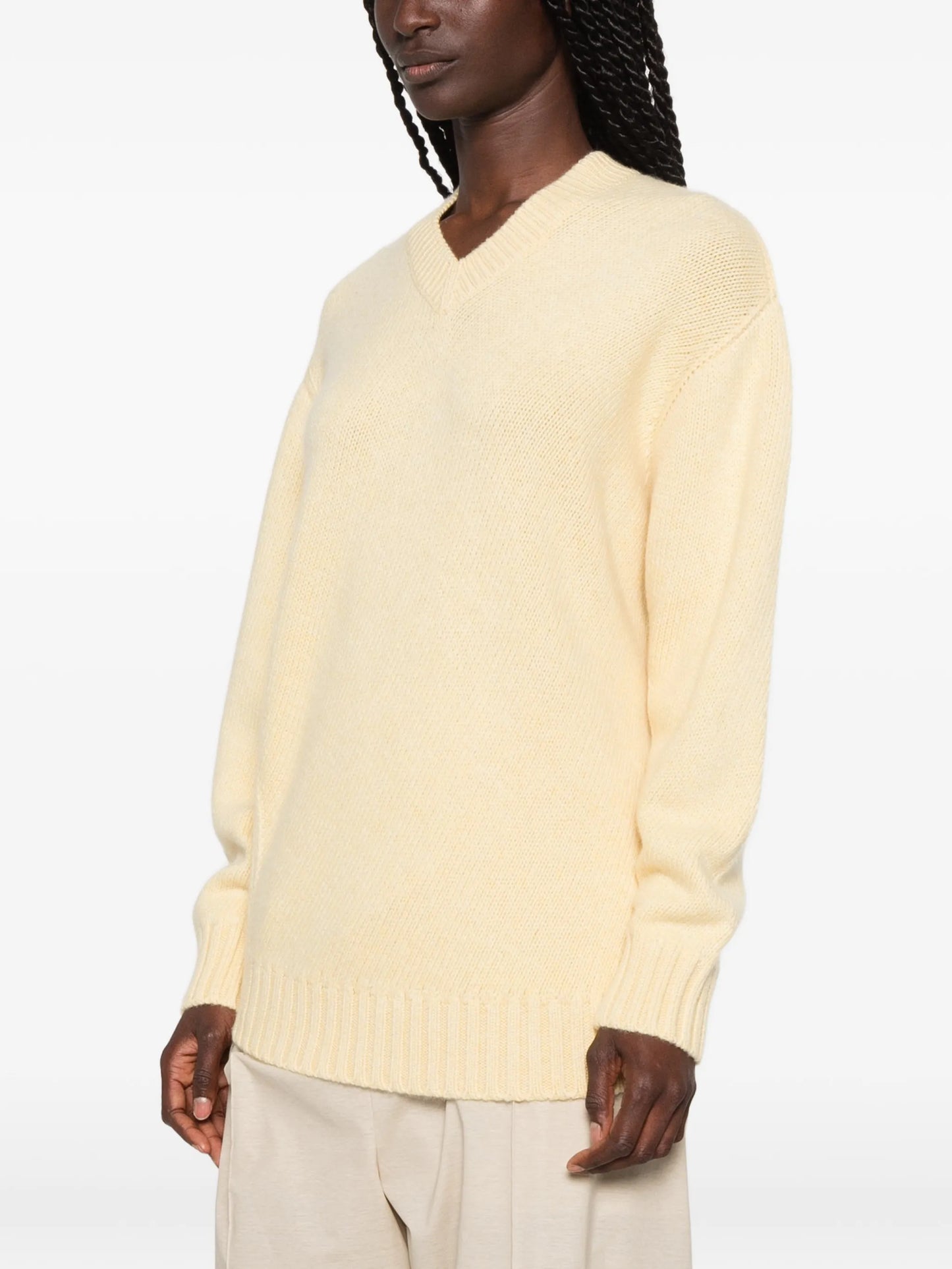 V-neck sweater