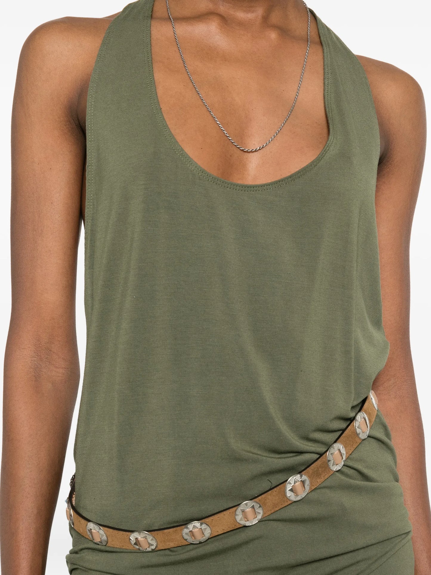 Valley racer-back mini dress