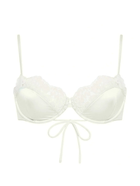 x Elsa Hosk Lena bow-detail bikini top