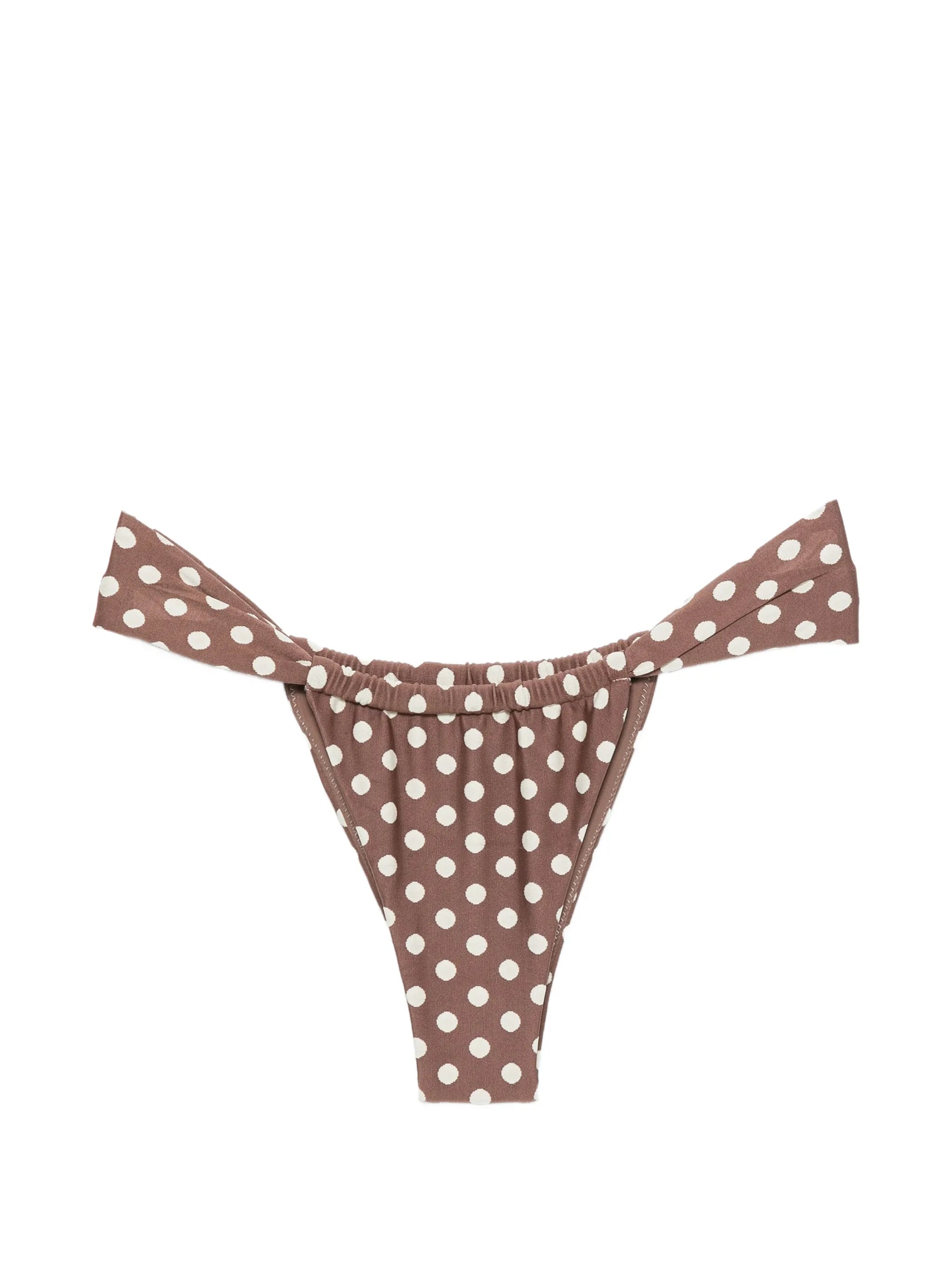 Vivian Sandra polka dot bikini bottom