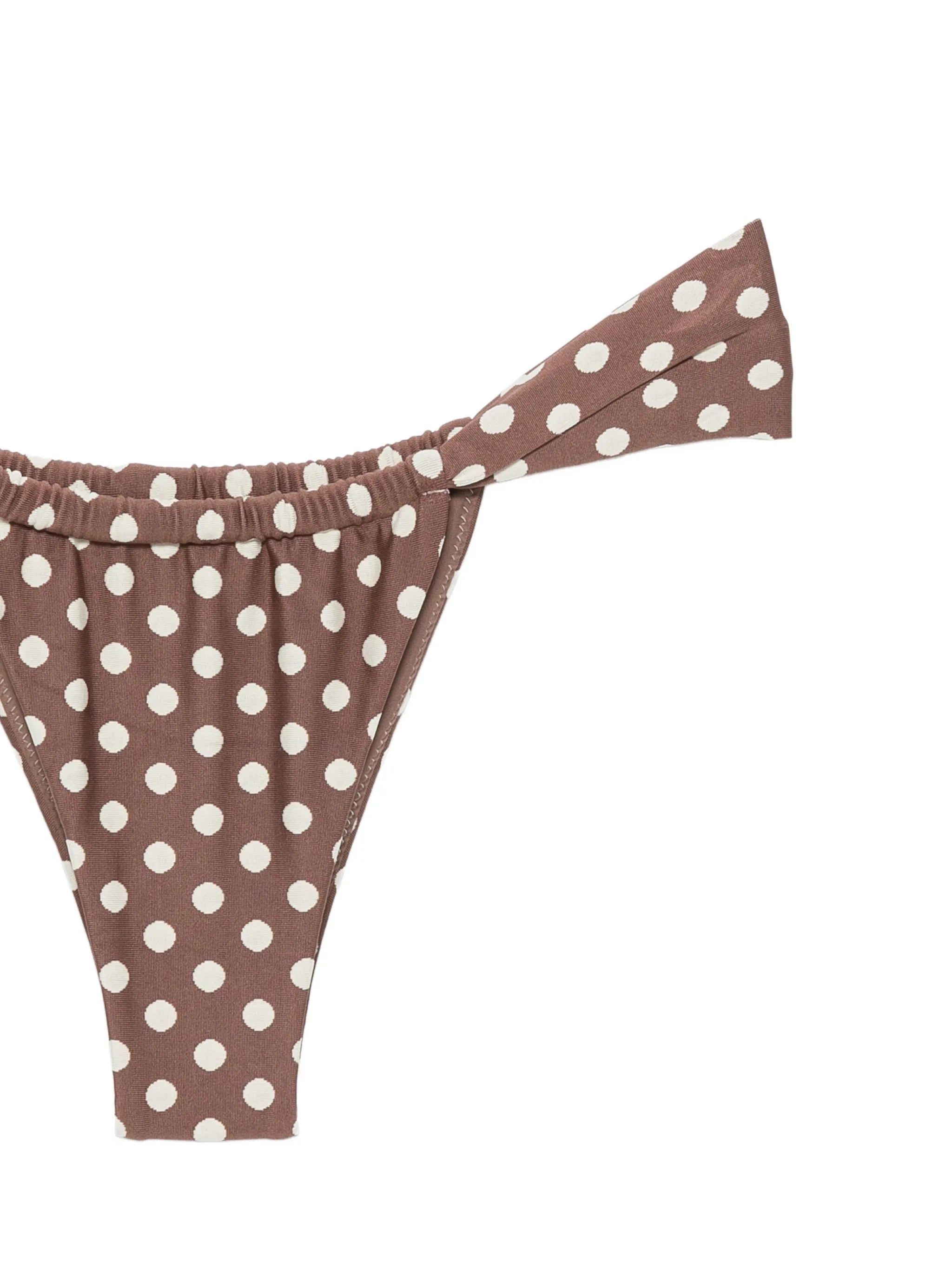 Vivian Sandra polka dot bikini bottom