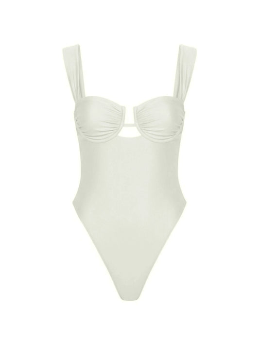 x Elsa Hosk Bella gathered swimsuit