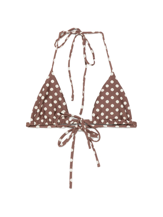 Vivian Emma polka dot bikini top