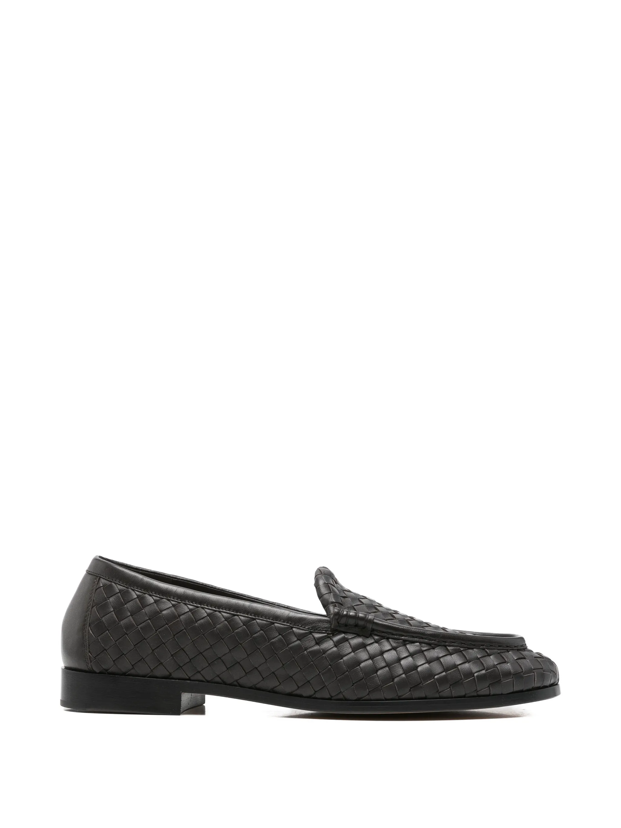 Intrecciato loafers