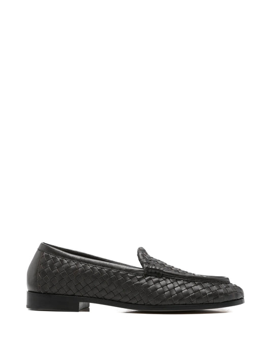 Intrecciato loafers