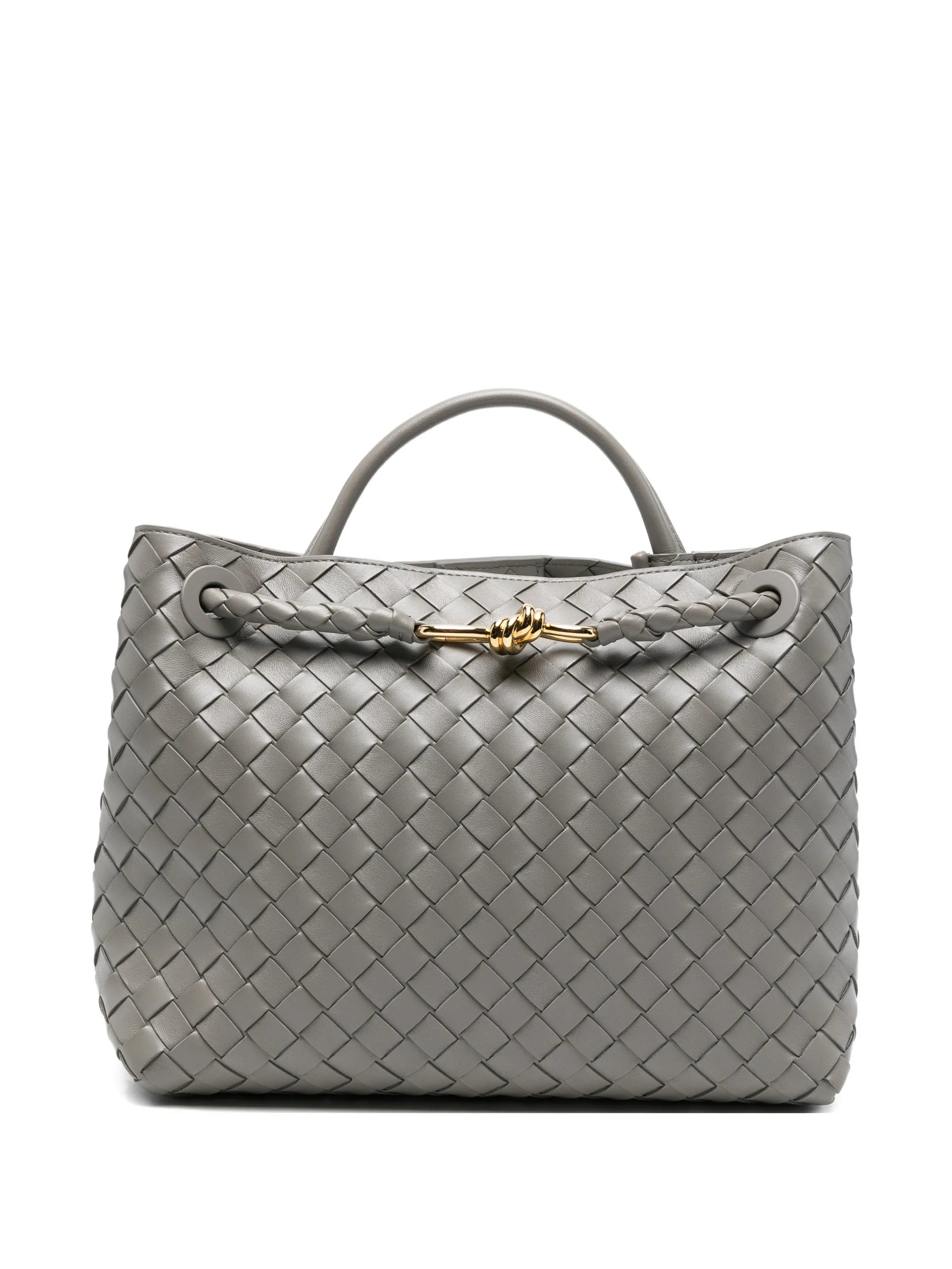Andiamo Intrecciato leather tote bag