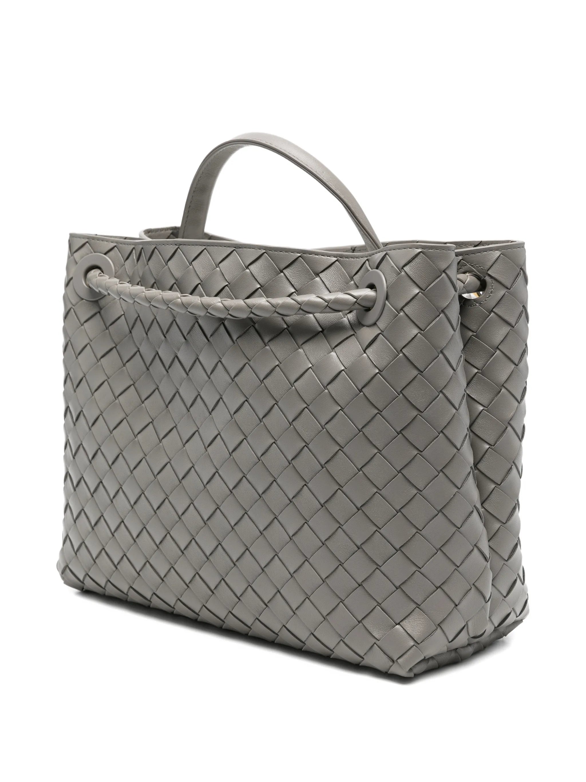Andiamo Intrecciato leather tote bag