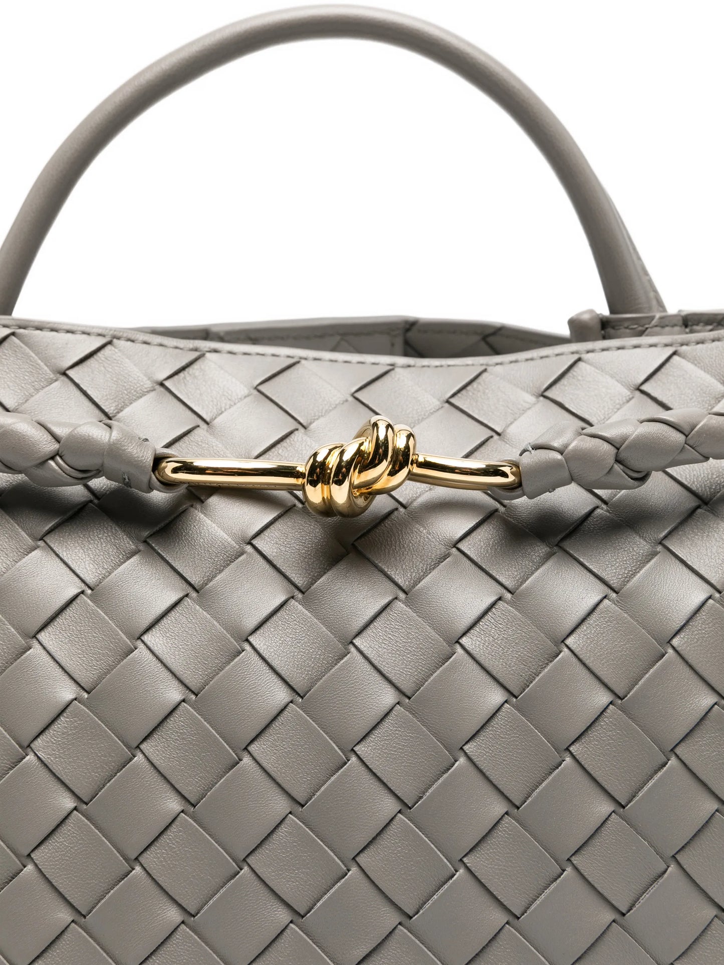 Andiamo Intrecciato leather tote bag