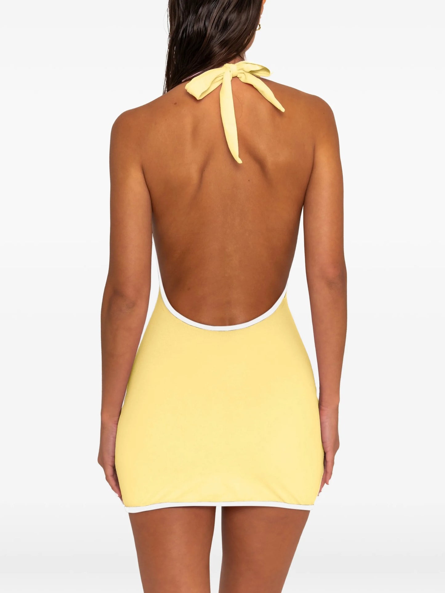 Ava halterneck mini dress