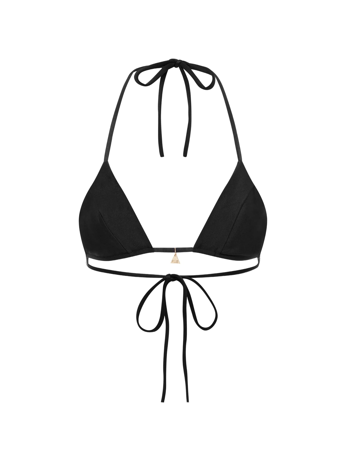 Honey tie-detail bikini top