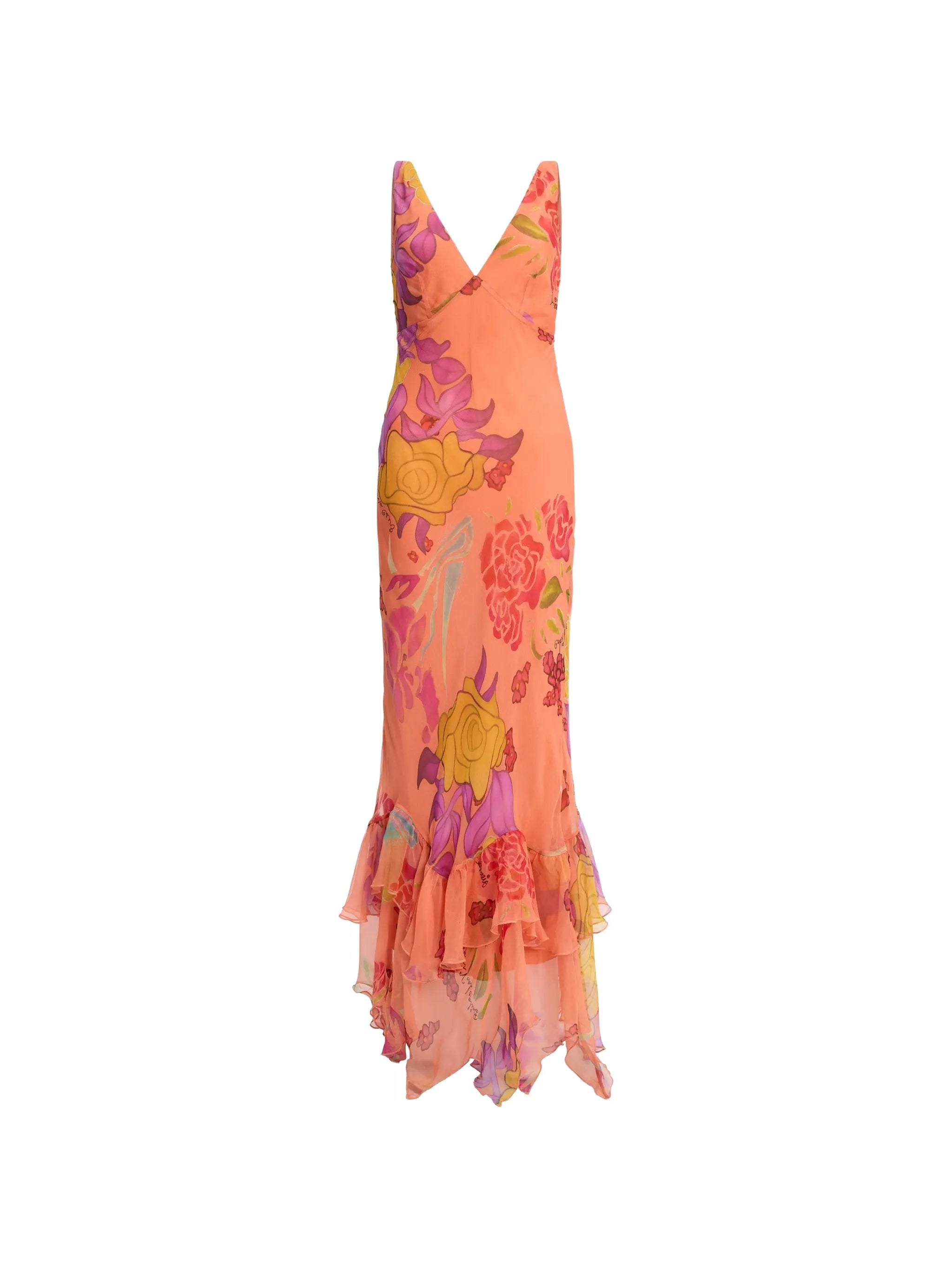 Guava Flores maxi dress
