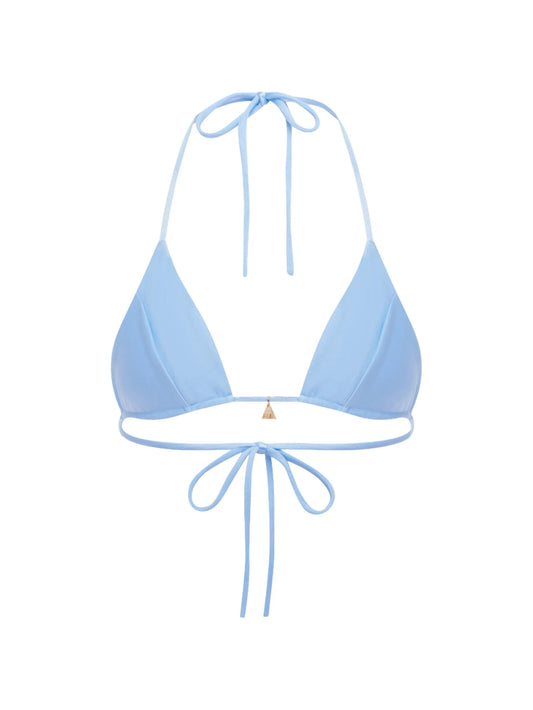 Honey tie-fastening bikini top