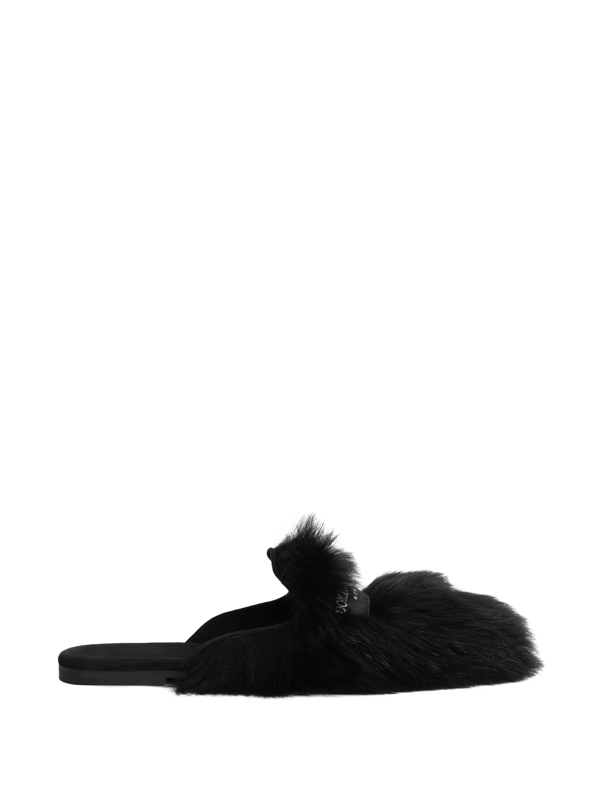 fur mules