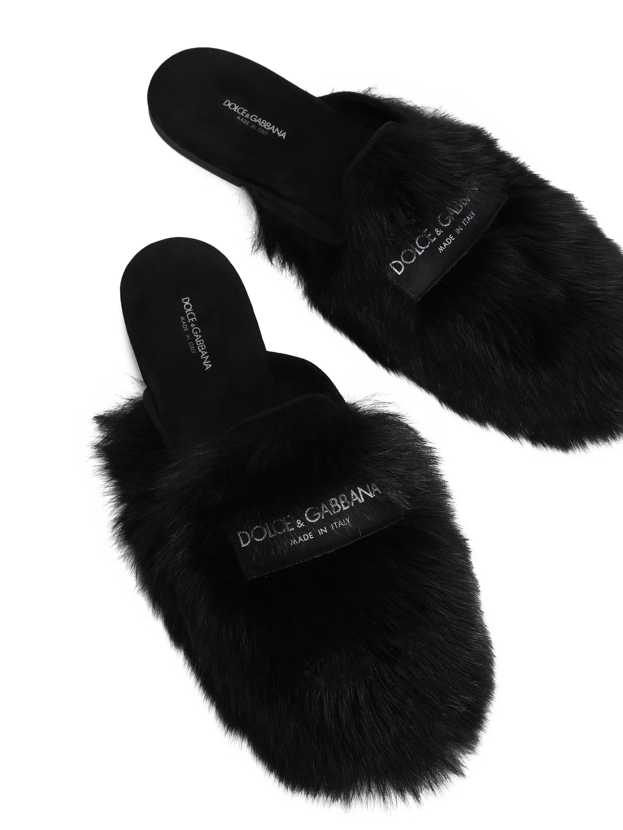 fur mules