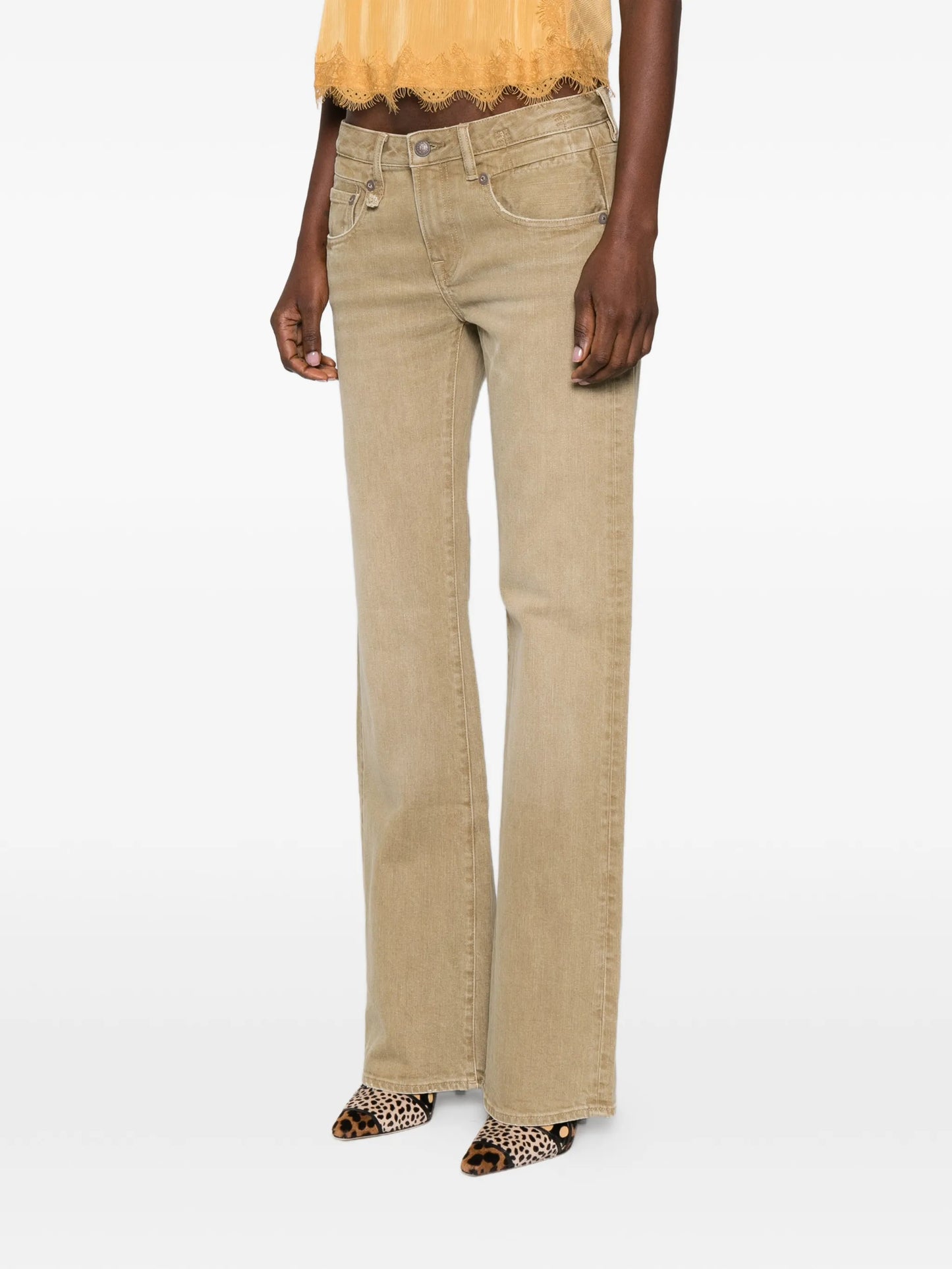 Boy five-pocket flared jeans