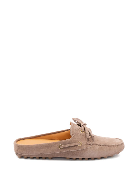 Glove Gommino lace-up mules