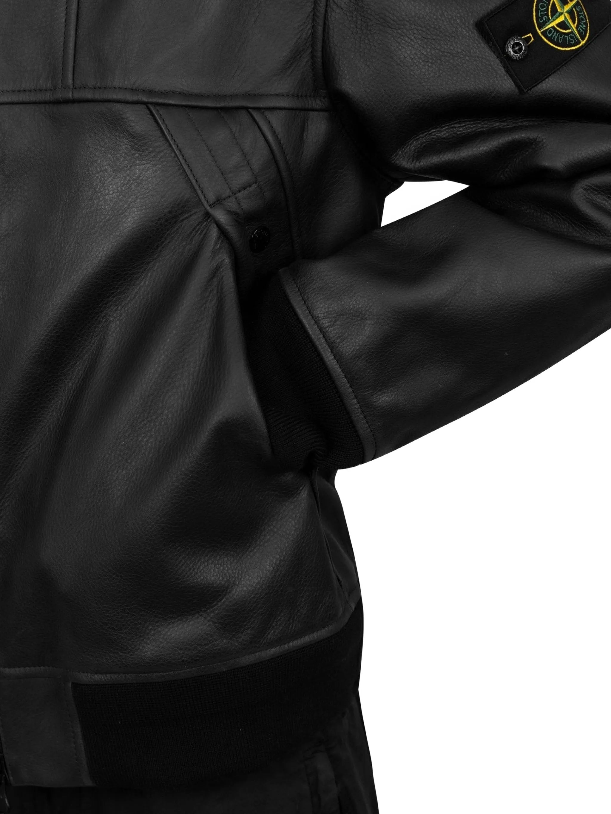 logo-detail bomber jacket