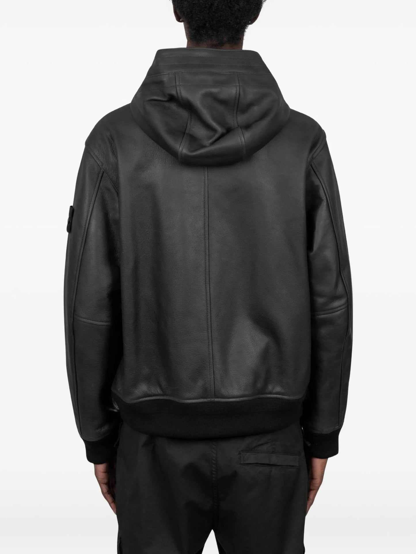 logo-detail bomber jacket