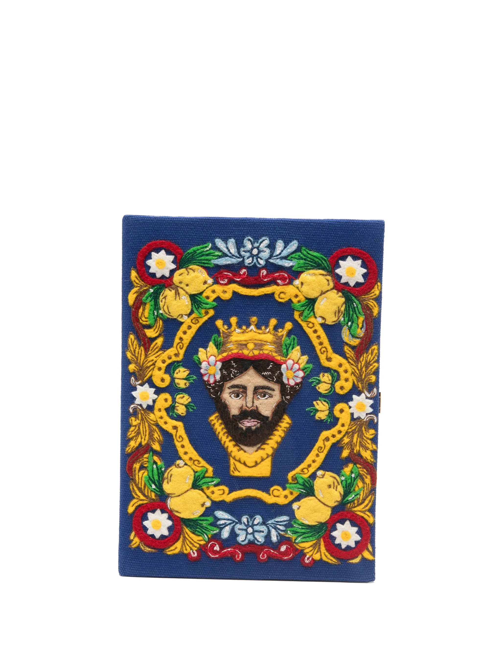 Sicilian Legends clutch bag