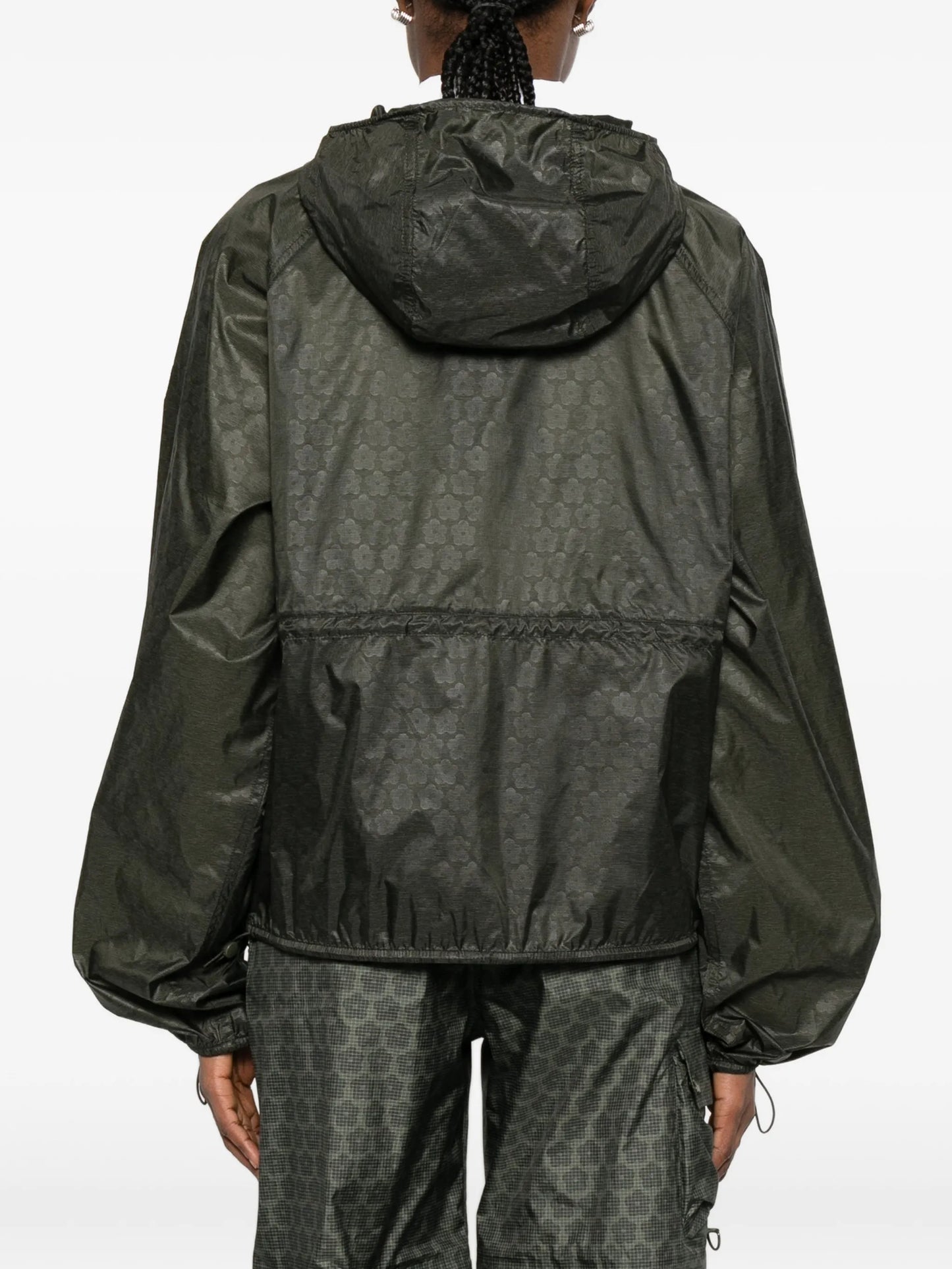 X The North Face hooded floral-print jacket