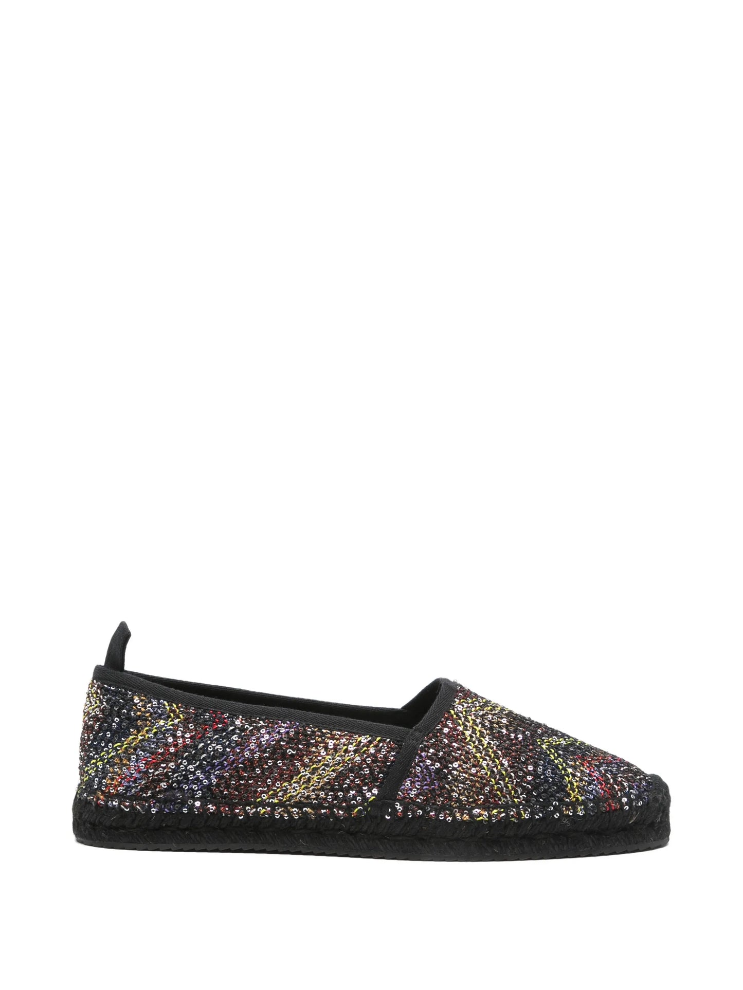 sequin-embellished espadrilles