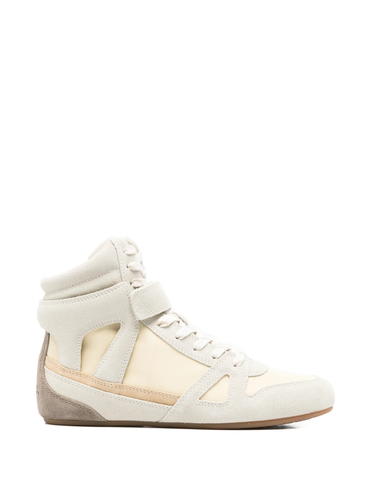 Senny high-top suede sneakers