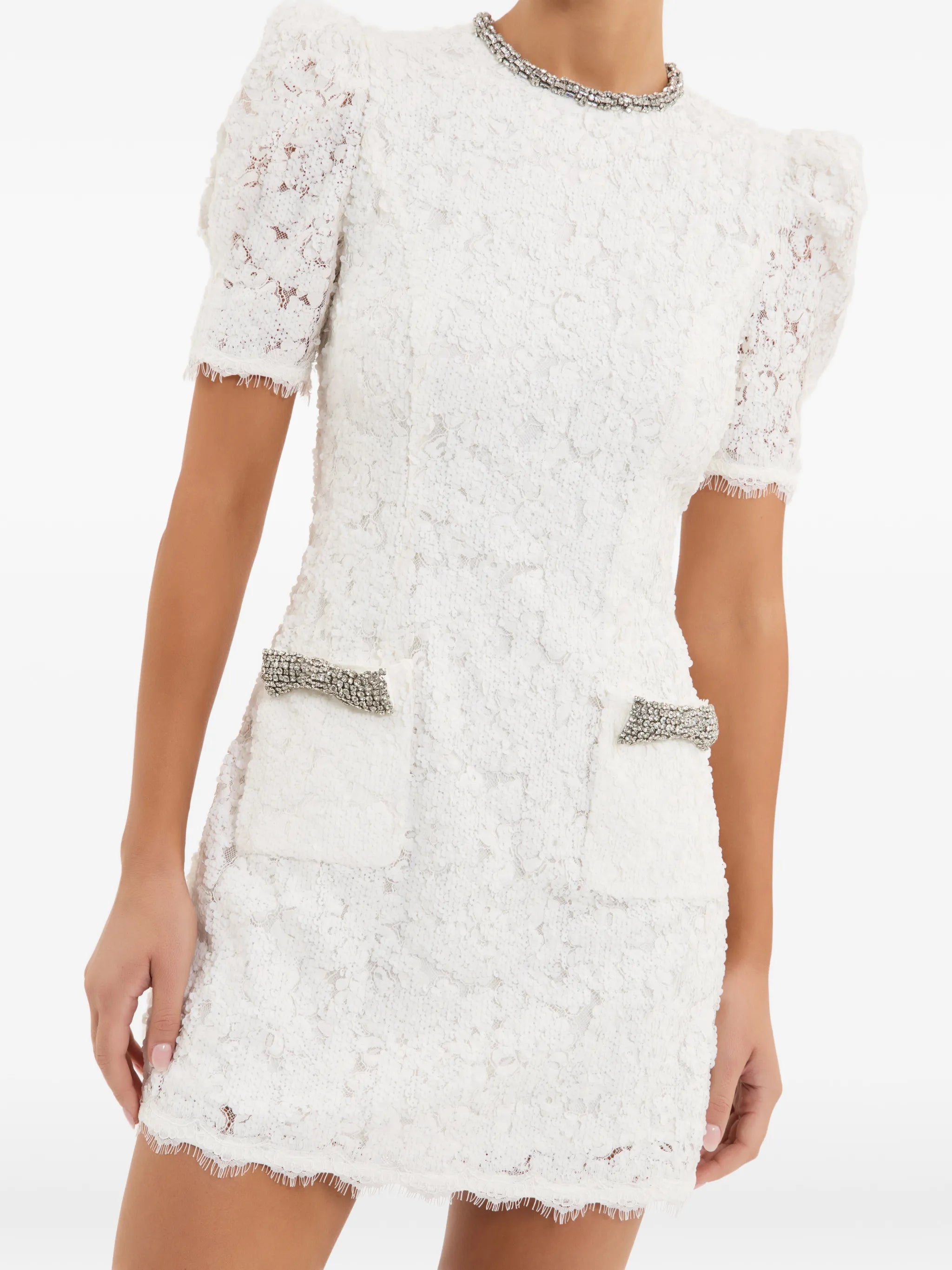 Dillon laced mini dress