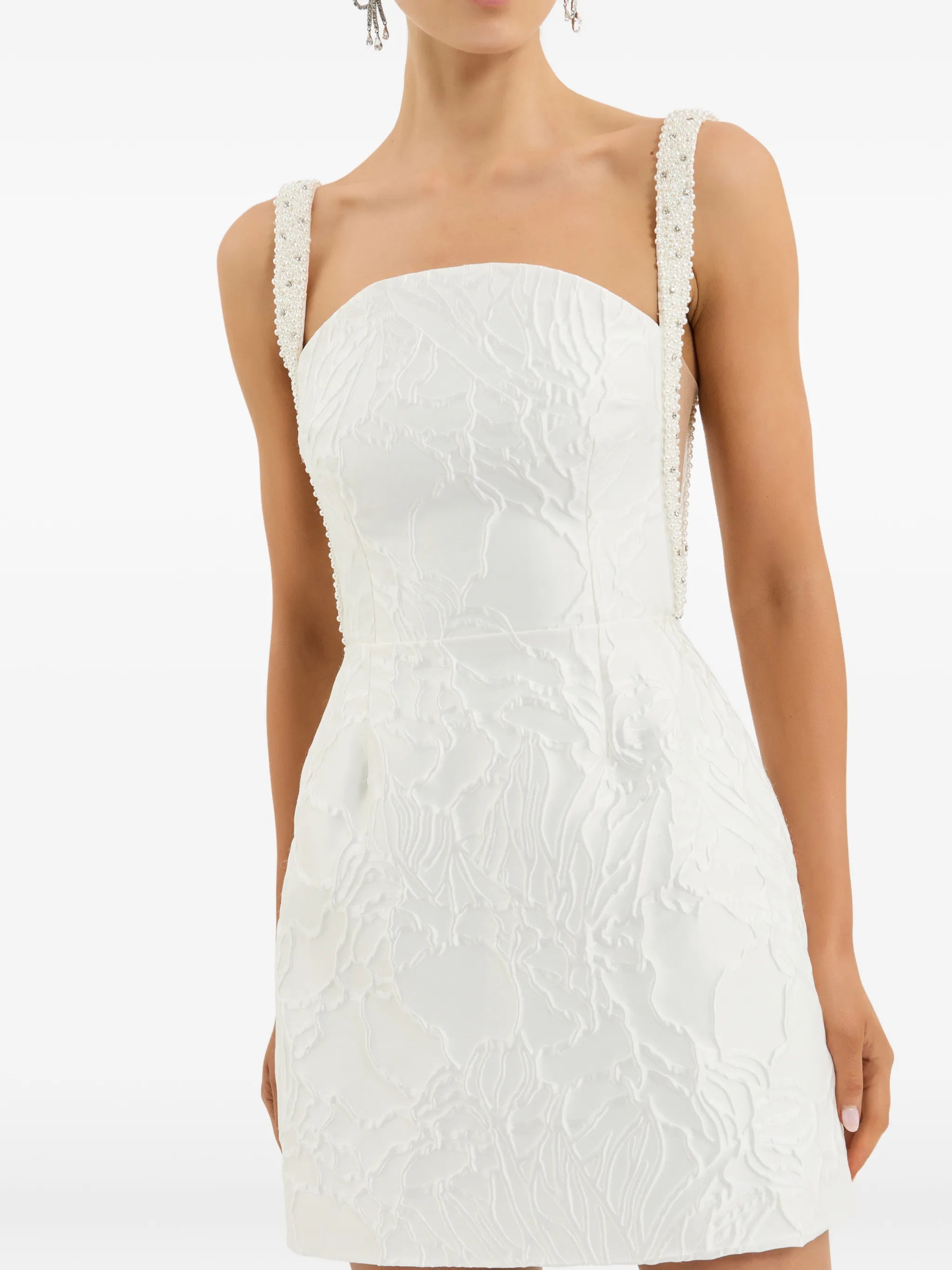 Winslet beaded mini dress