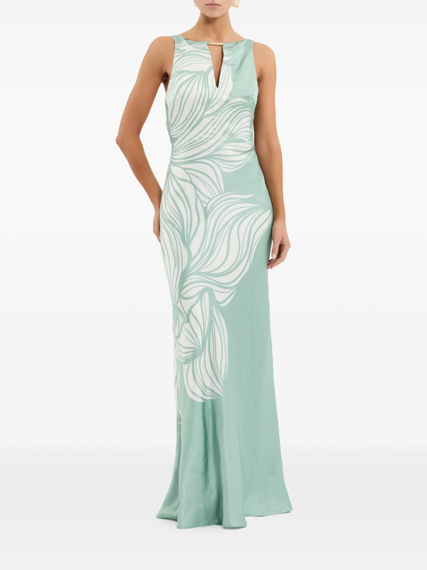 Lalisa floral-print maxi dress