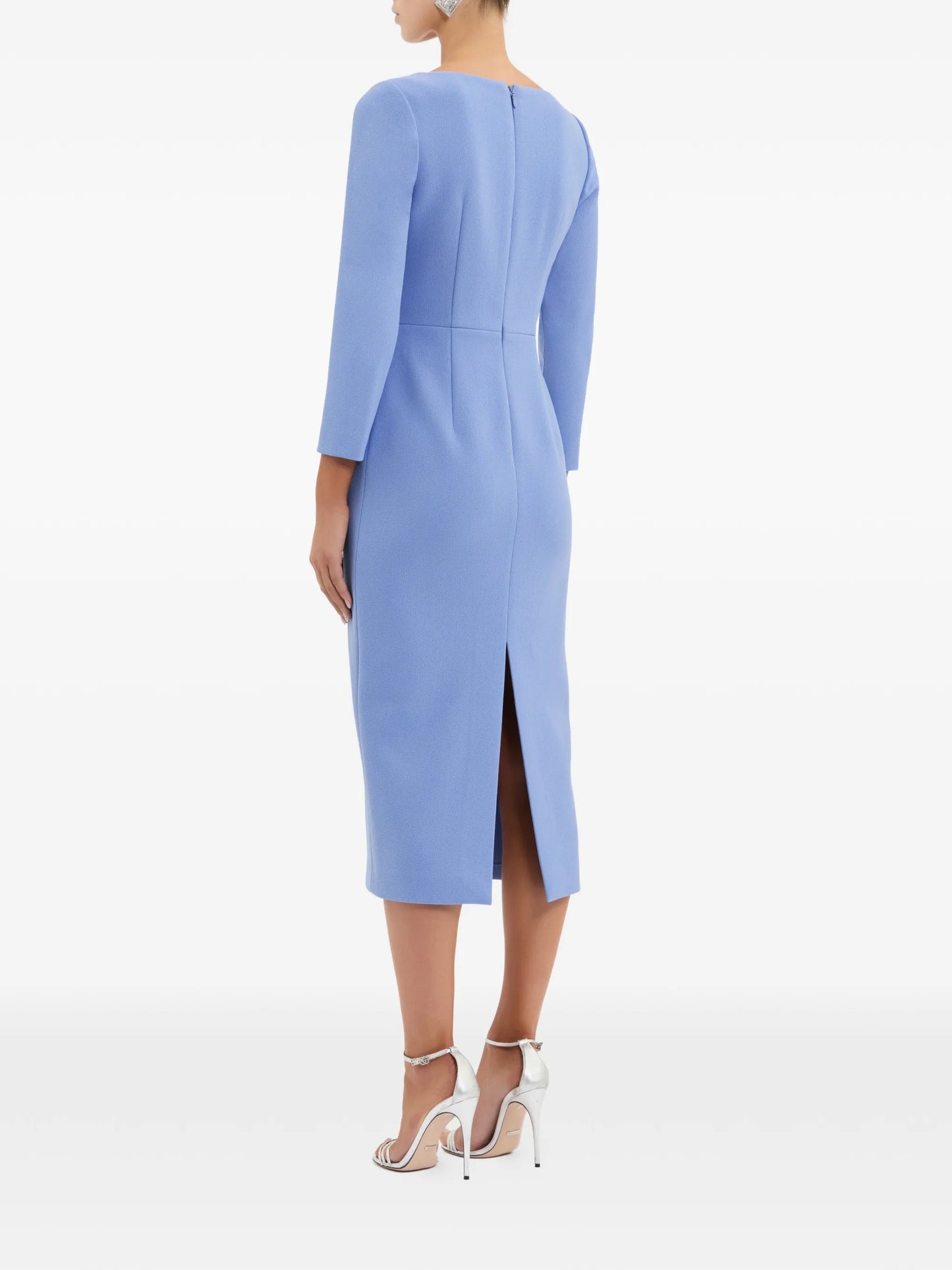 Harlynn V-neck midi dress