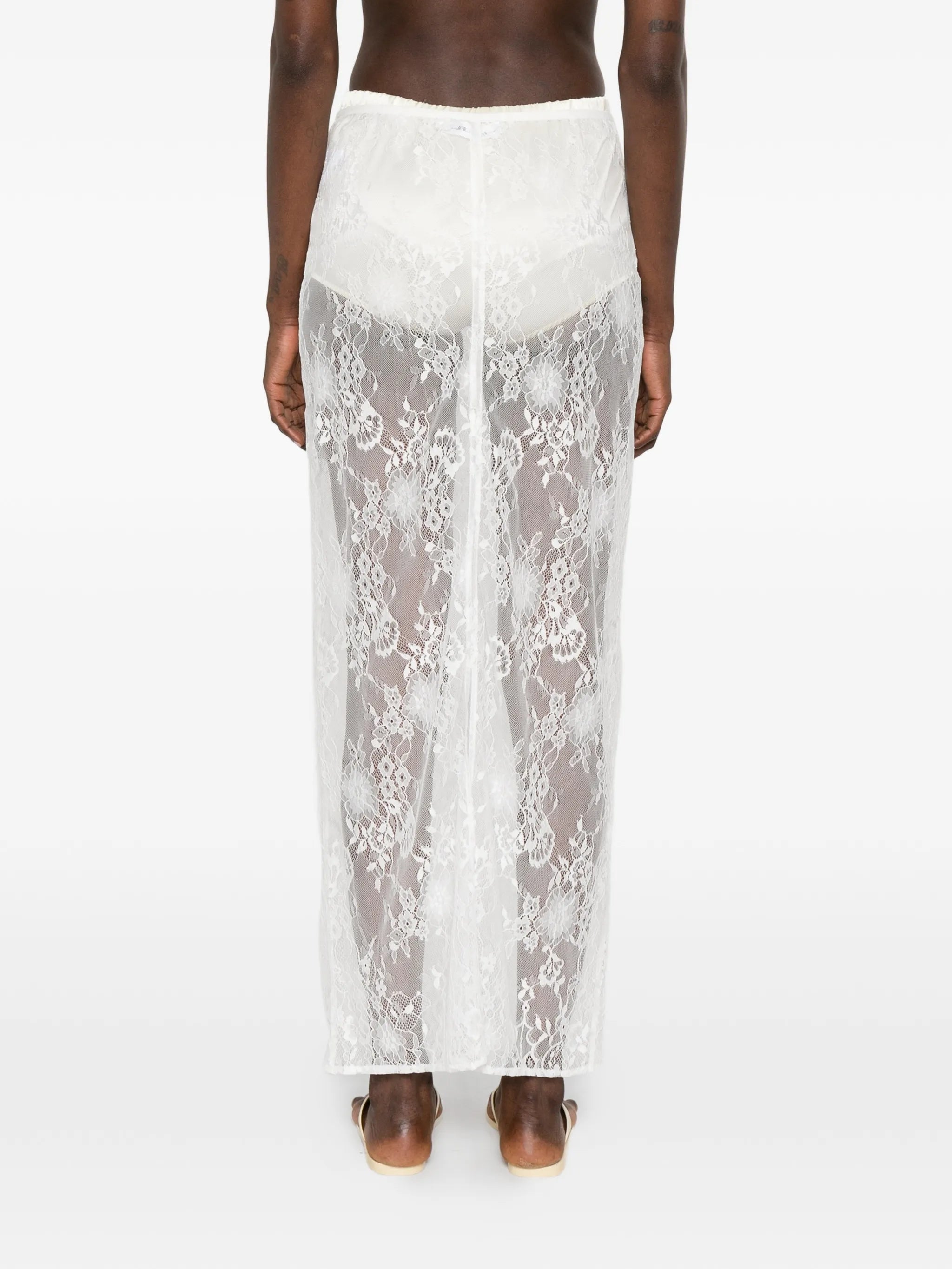 Eteri lace maxi skirt