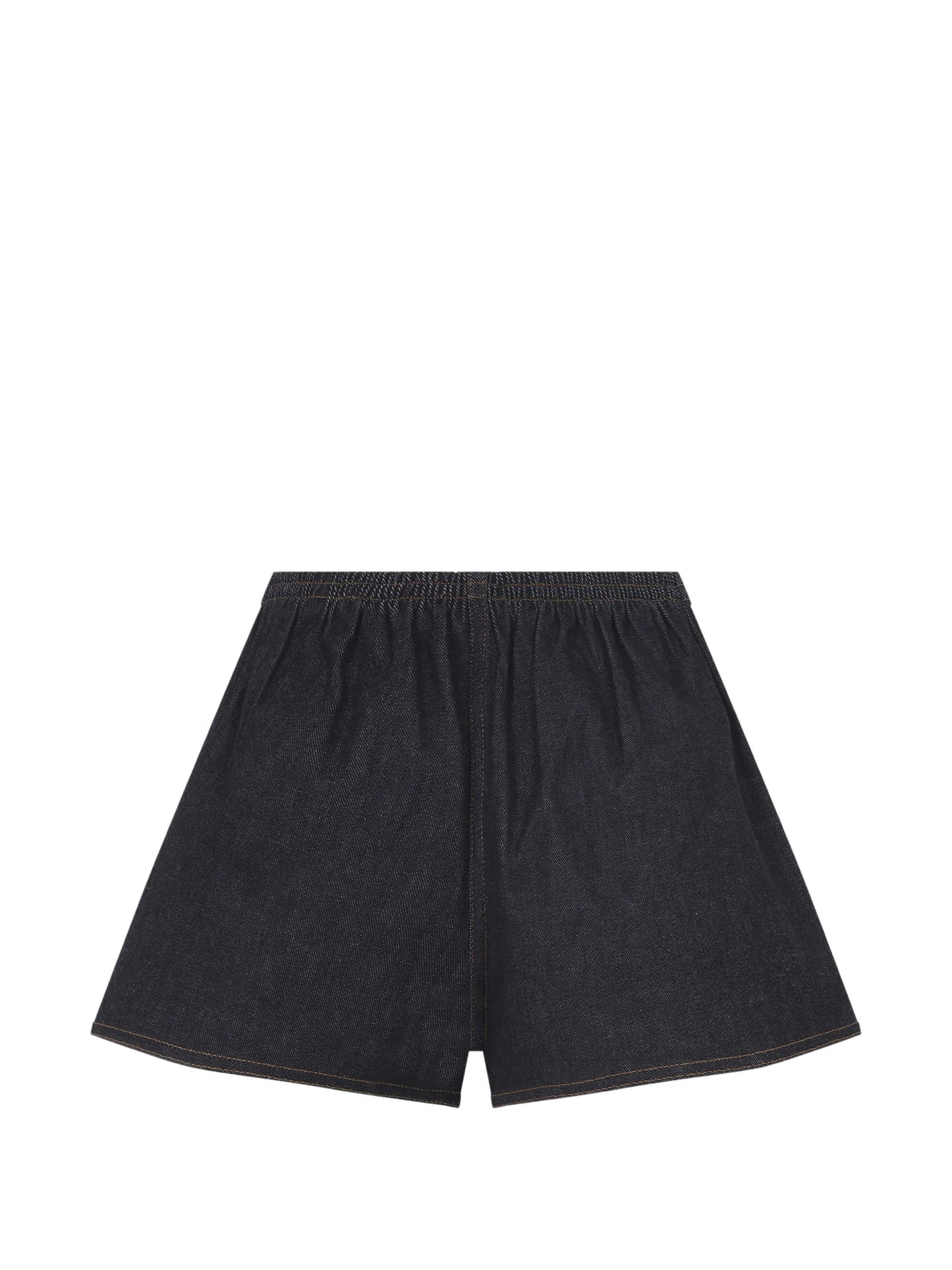 Amelo de-Nîmes logo-embroidered shorts