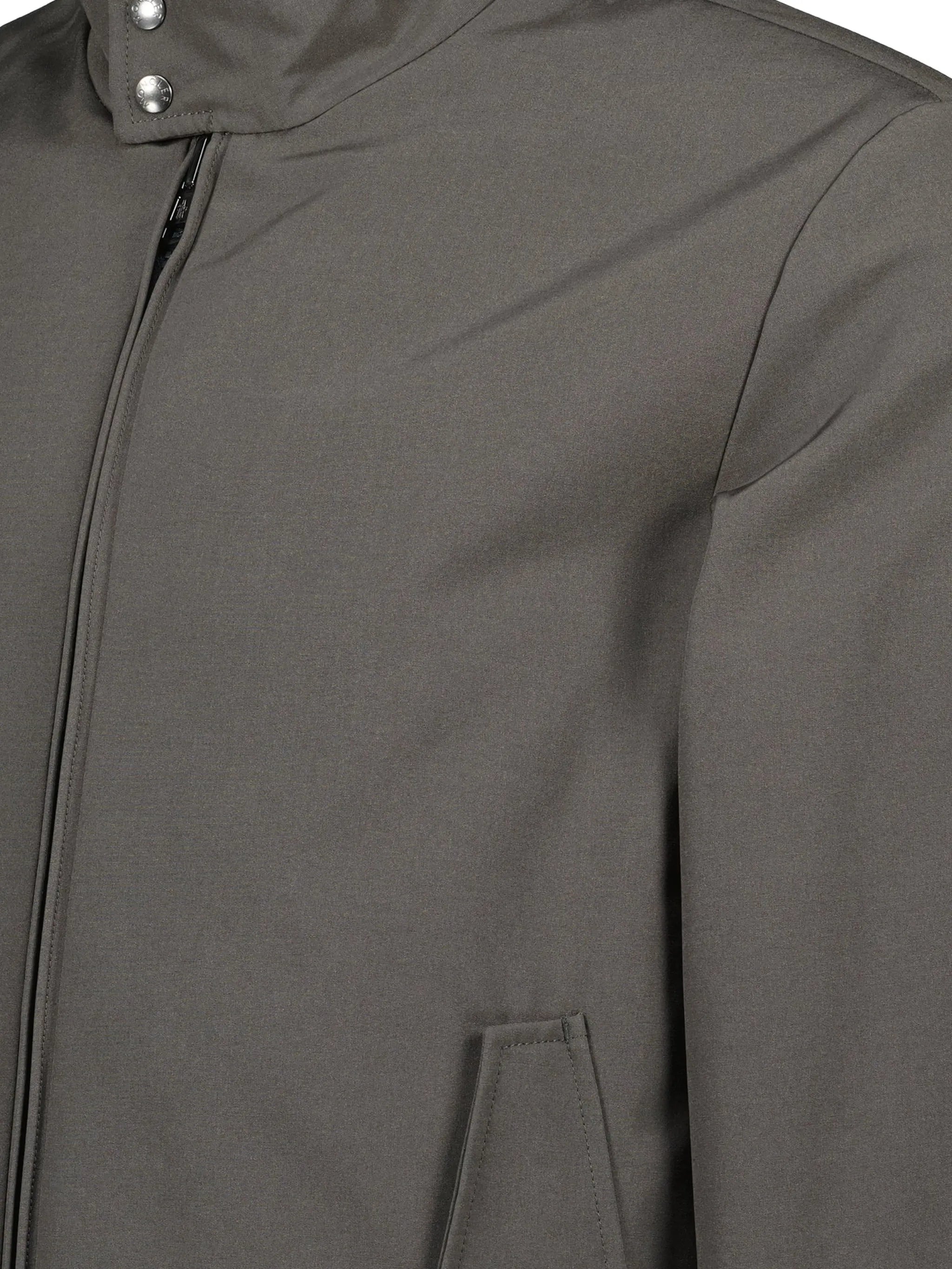 reversible zipped bomber jacket