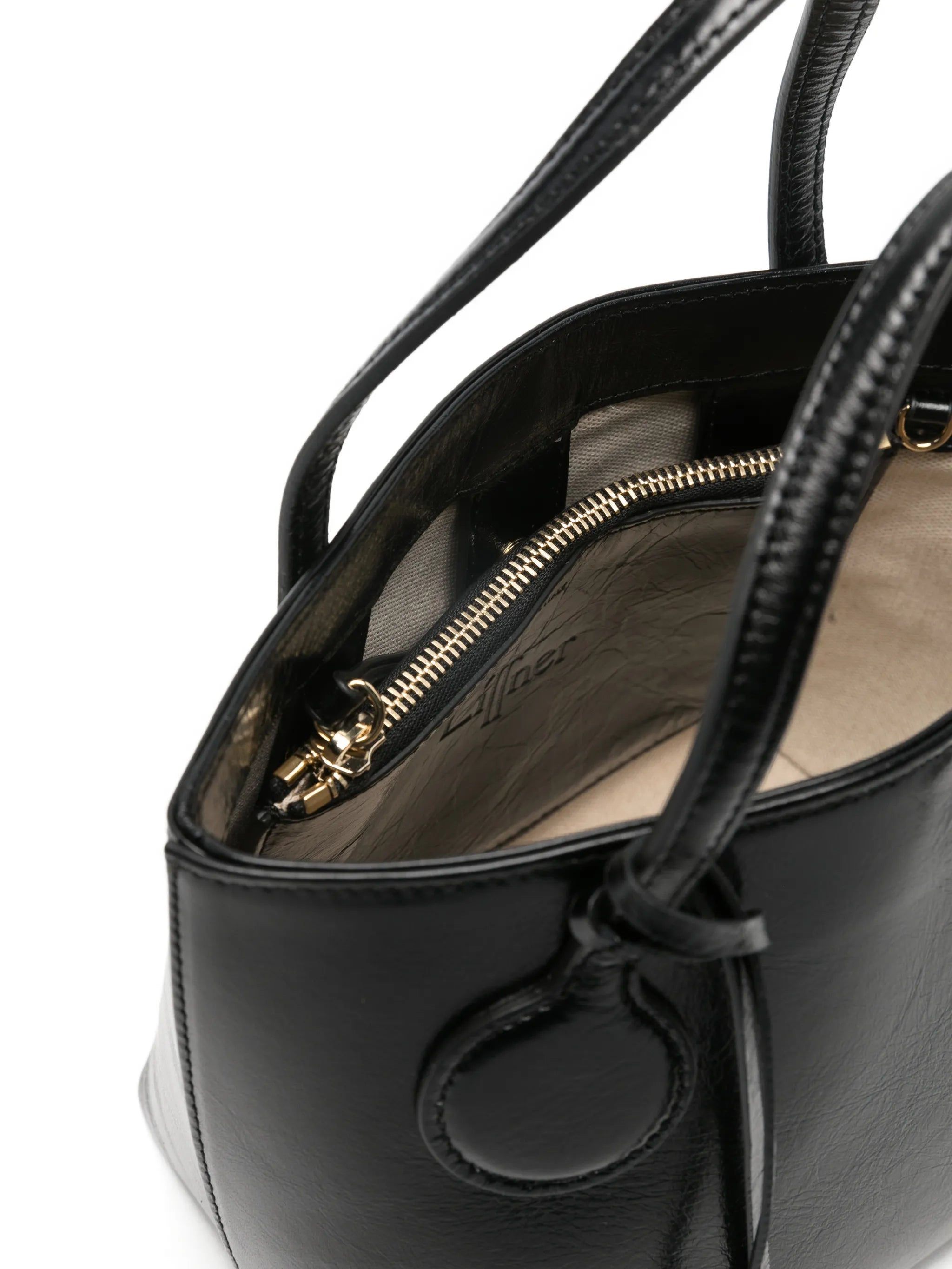 Sprout charm-detail tote bag