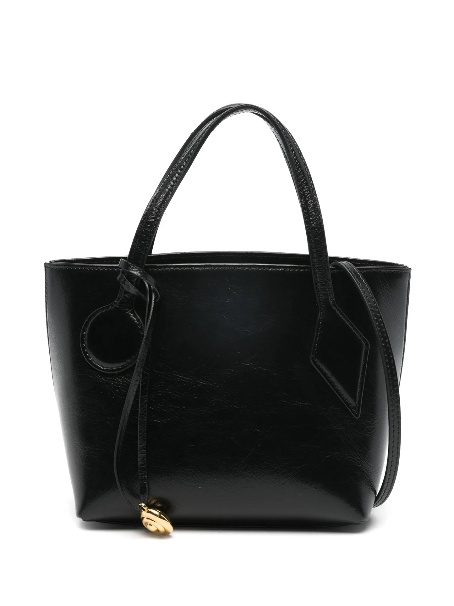 Sprout charm-detail tote bag