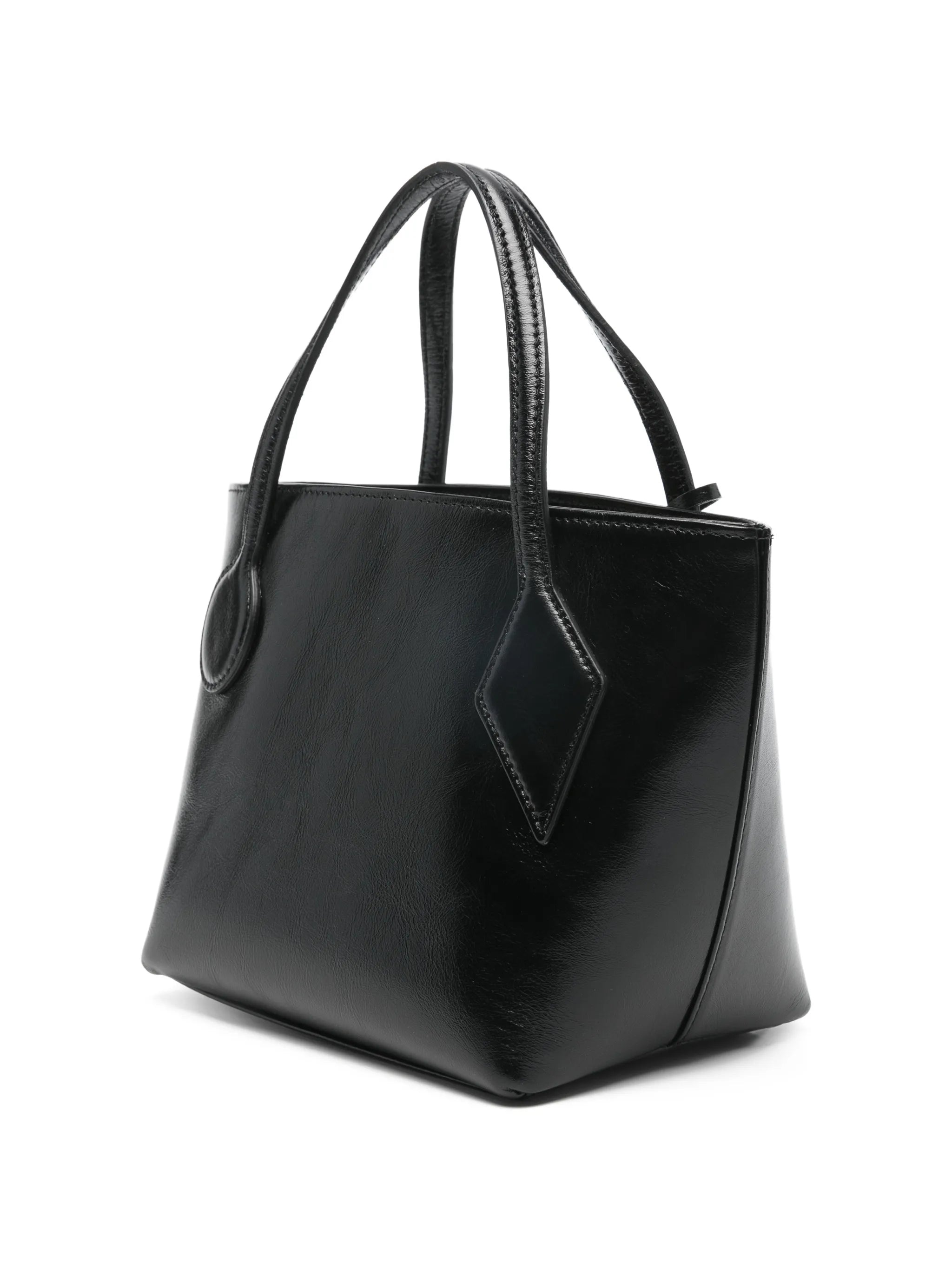 Sprout charm-detail tote bag
