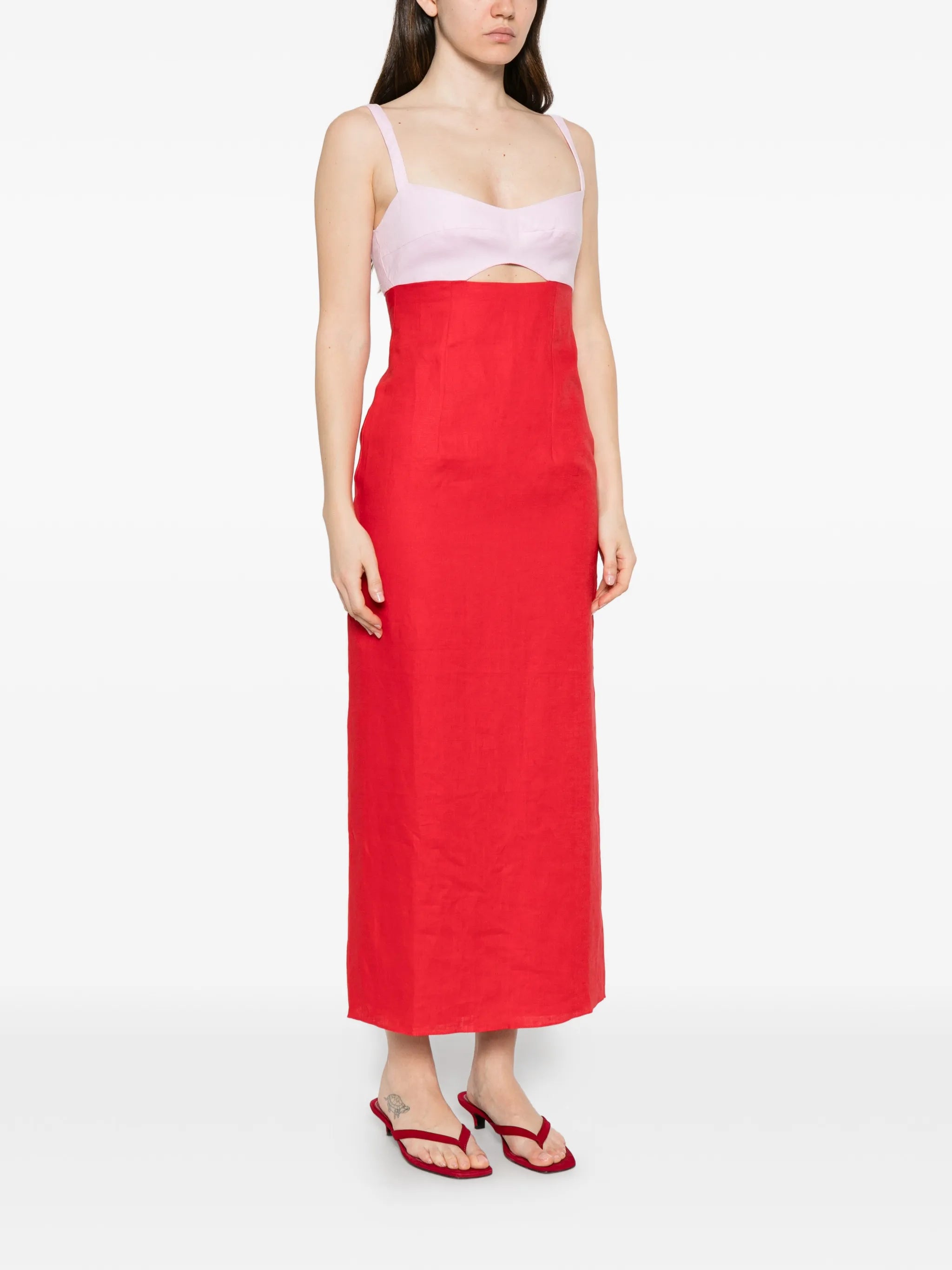 Nara cut-out midi dress